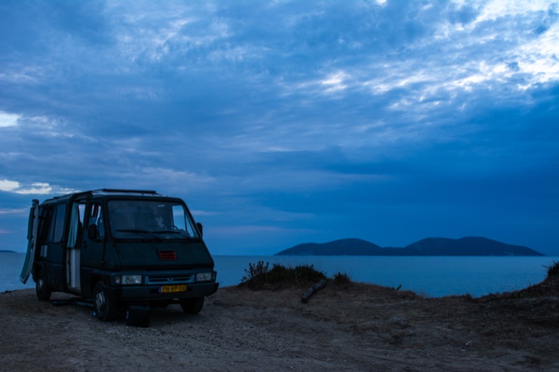 Wildkamperen in Albanië