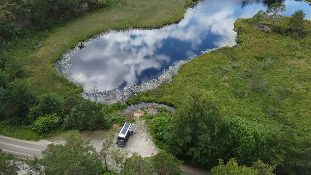 Met de boot van Denemarken naar Noorwegen