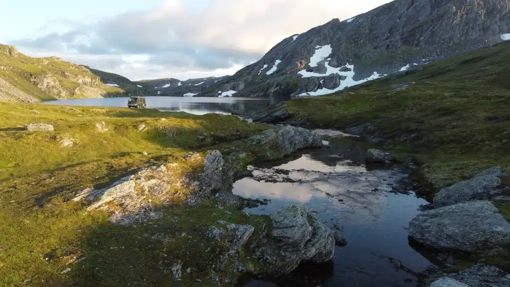 Wildkamperen in Noorwegen